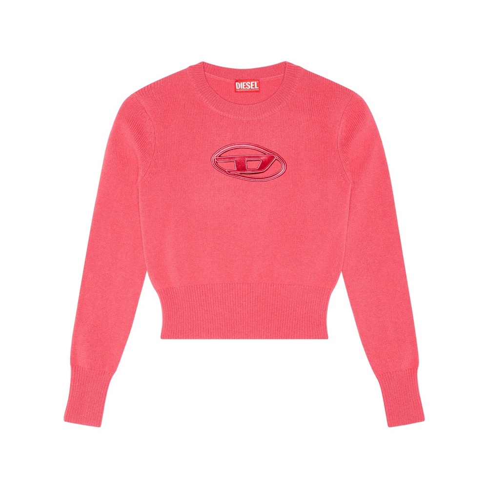 Authentic Diesel Pink Sweater with Logo